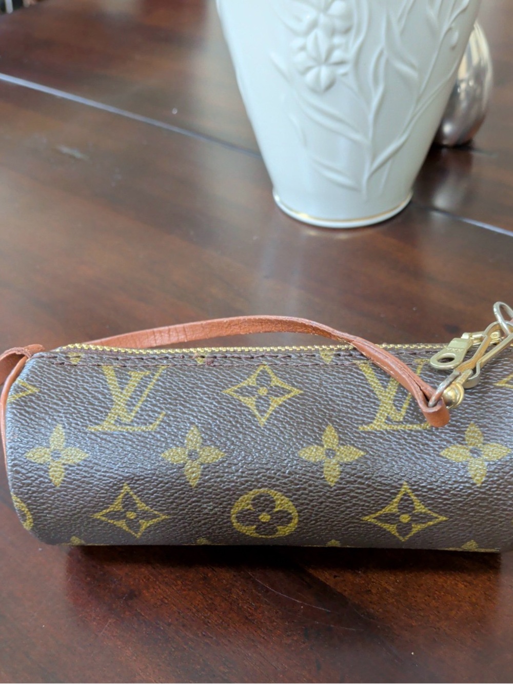 Louis Vuitton Monogram Canvas mini  papillion pouch